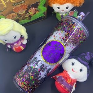 Hocus Pocus Starbucks snowglobe tumbler
